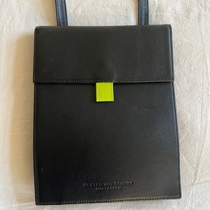 Hester van Eeghen black cross body purse